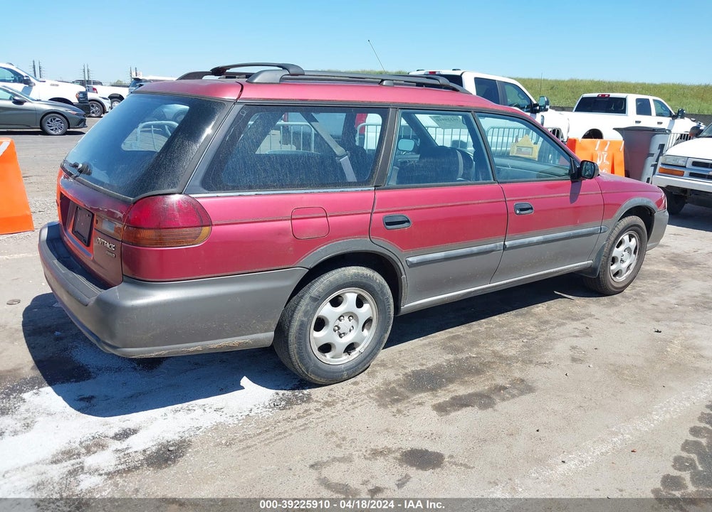 1996 SUBARU LEGACY OUTBACK VIN: 4S3BG6858T7971816