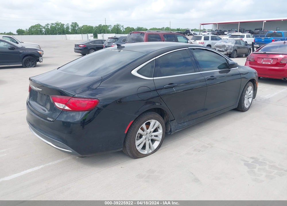 2017 CHRYSLER 200 LIMITED PLATINUM VIN: 1C3CCCAB9HN510050