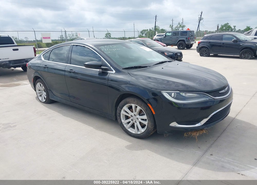 2017 CHRYSLER 200 LIMITED PLATINUM VIN: 1C3CCCAB9HN510050