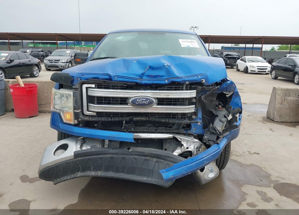 2013 FORD F-150 XLT VIN: 1FTFX1CFXDKD41721