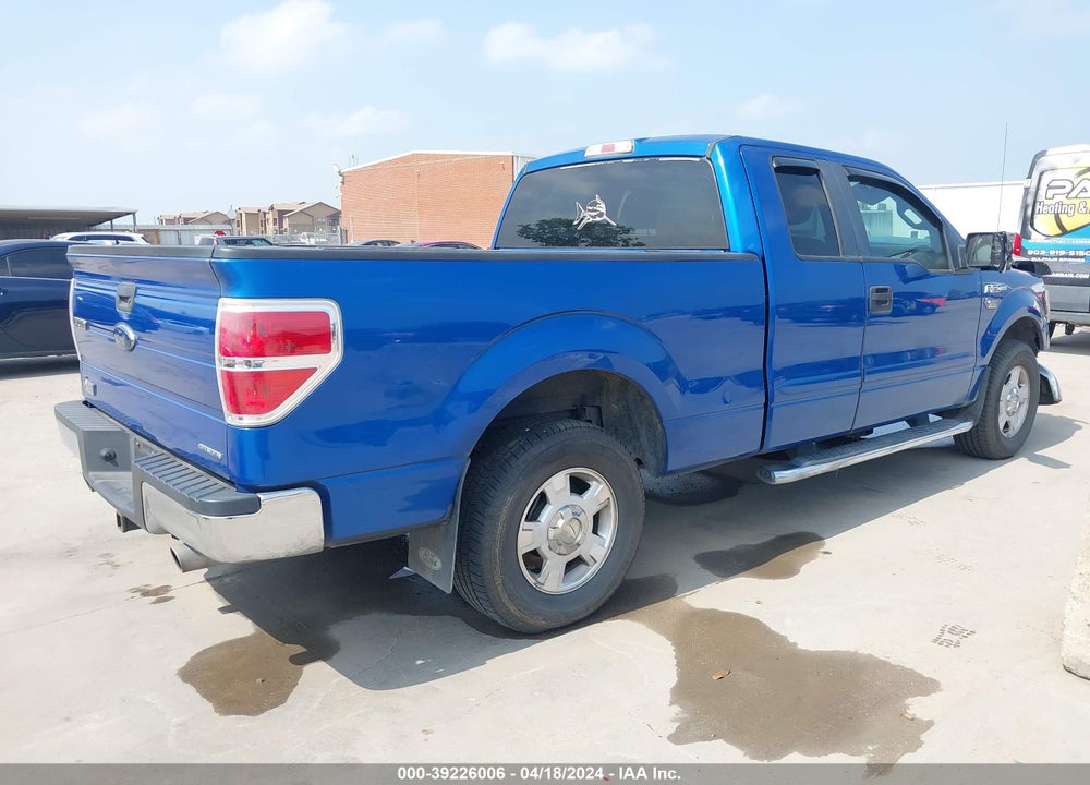 2013 FORD F-150 XLT VIN: 1FTFX1CFXDKD41721