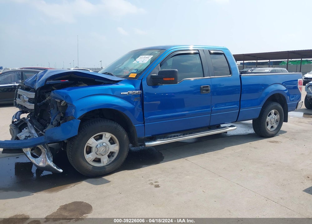 2013 FORD F-150 XLT VIN: 1FTFX1CFXDKD41721