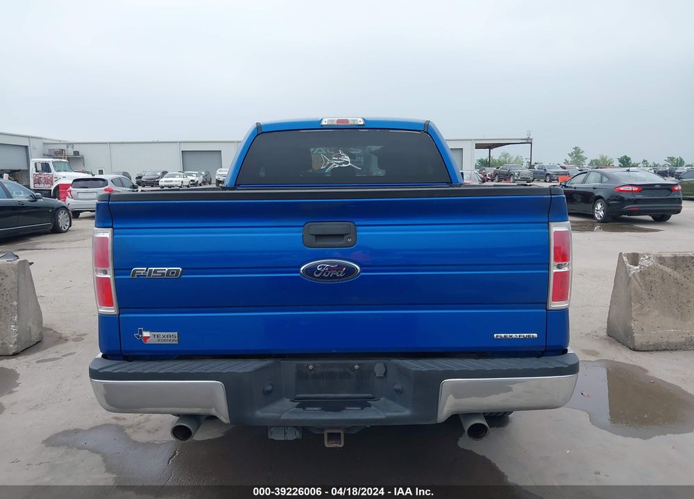 2013 FORD F-150 XLT VIN: 1FTFX1CFXDKD41721