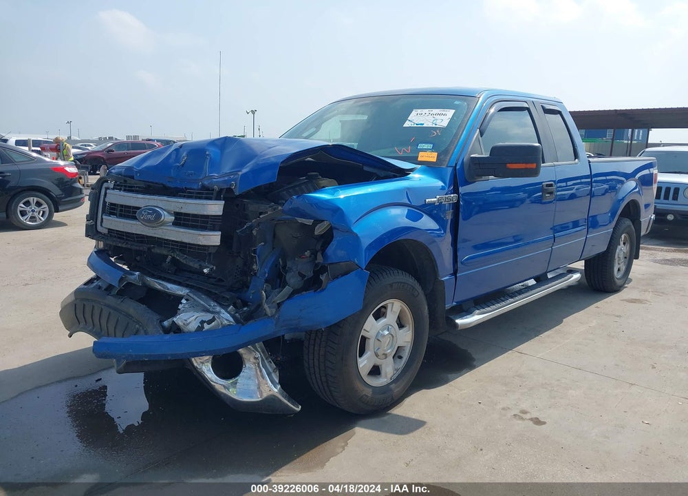 2013 FORD F-150 XLT VIN: 1FTFX1CFXDKD41721