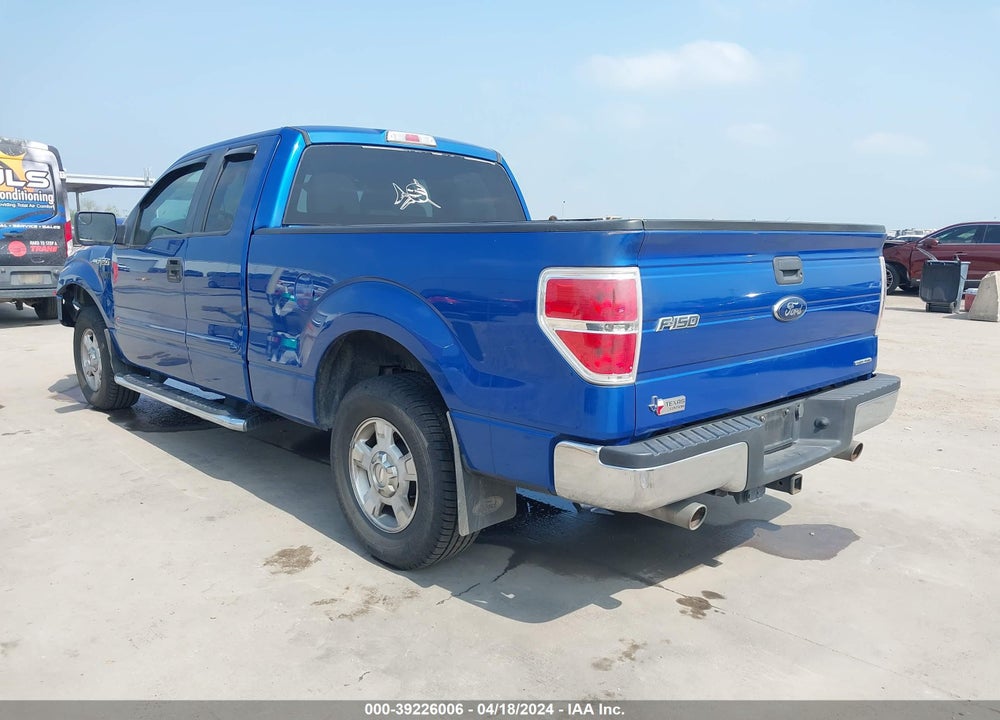 2013 FORD F-150 XLT VIN: 1FTFX1CFXDKD41721