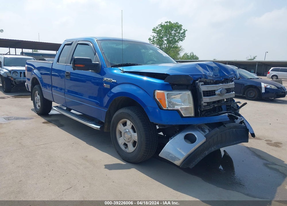 2013 FORD F-150 XLT VIN: 1FTFX1CFXDKD41721