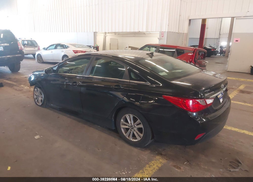 2014 HYUNDAI SONATA GLS VIN: 5NPEB4AC1EH876179