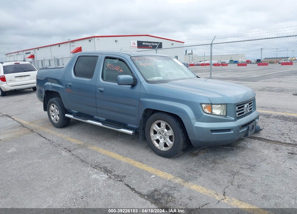 2008 HONDA RIDGELINE RTL VIN: 2HJYK16548H538273