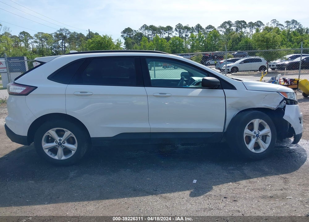 2015 FORD EDGE SE VIN: 2FMTK4G98FBC31931