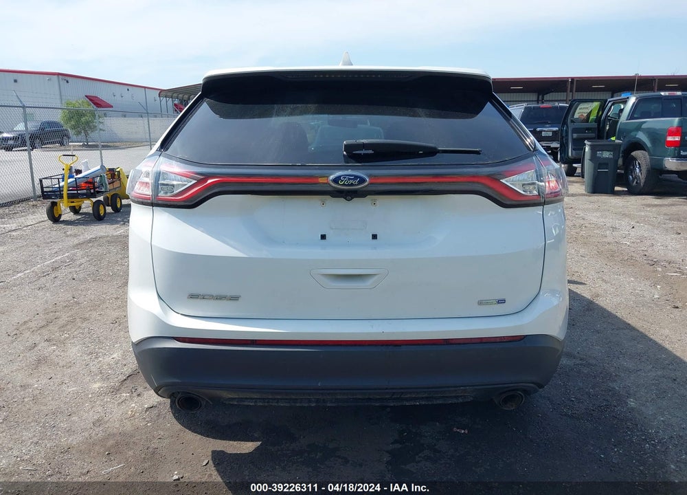 2015 FORD EDGE SE VIN: 2FMTK4G98FBC31931