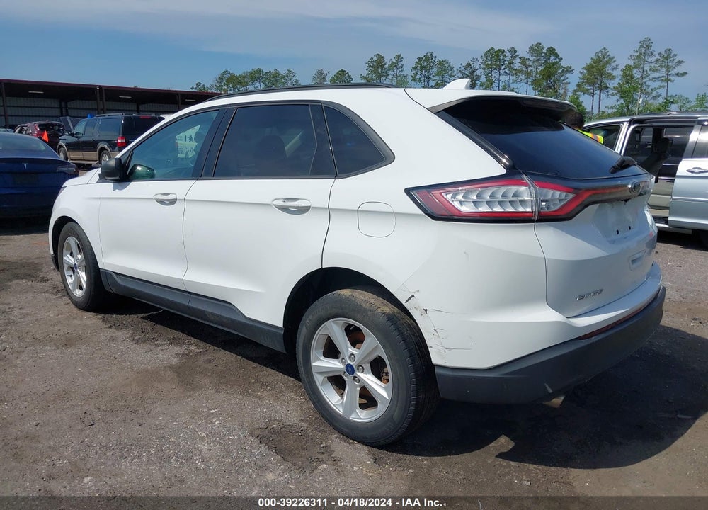 2015 FORD EDGE SE VIN: 2FMTK4G98FBC31931