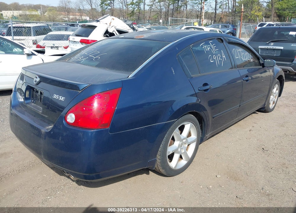 2006 NISSAN MAXIMA VIN: 1N4BA41E36C841640
