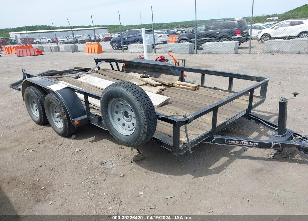 2020 FRIESEN UTILITY TRAILER 6X14 VIN: 7LRSH1428L1015998
