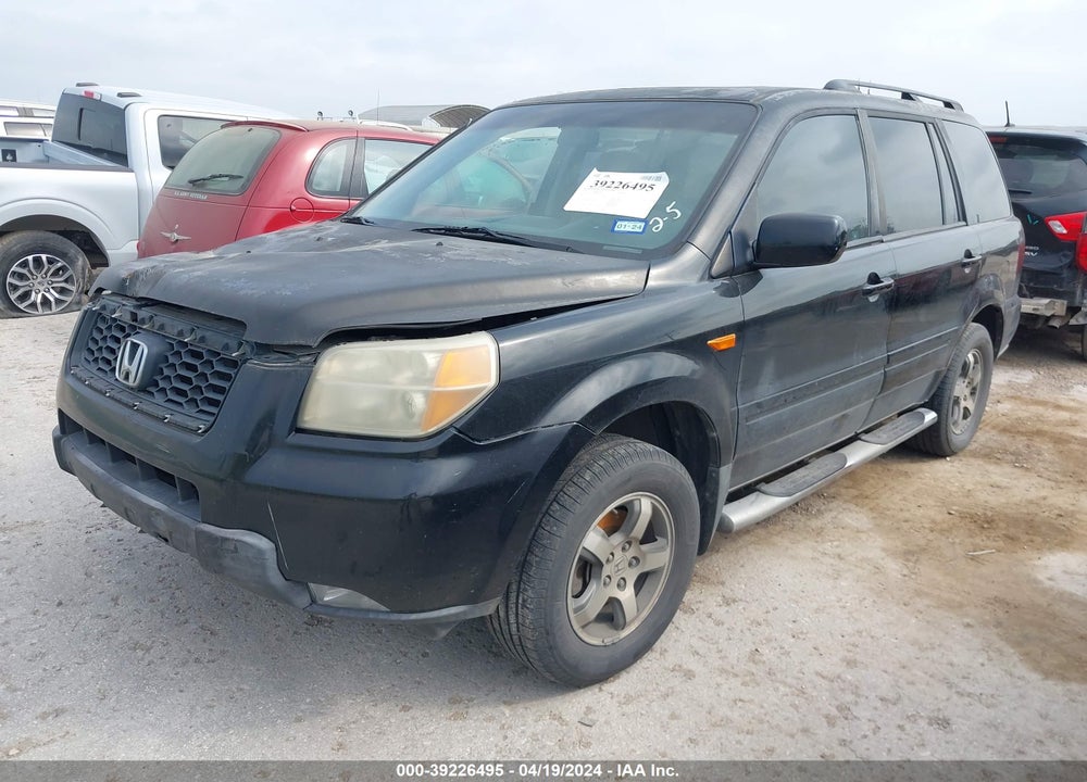 2007 HONDA PILOT EX-L VIN: 5FNYF28737B044732