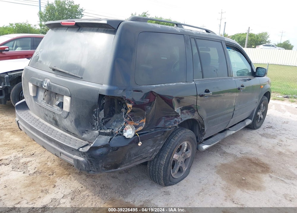 2007 HONDA PILOT EX-L VIN: 5FNYF28737B044732