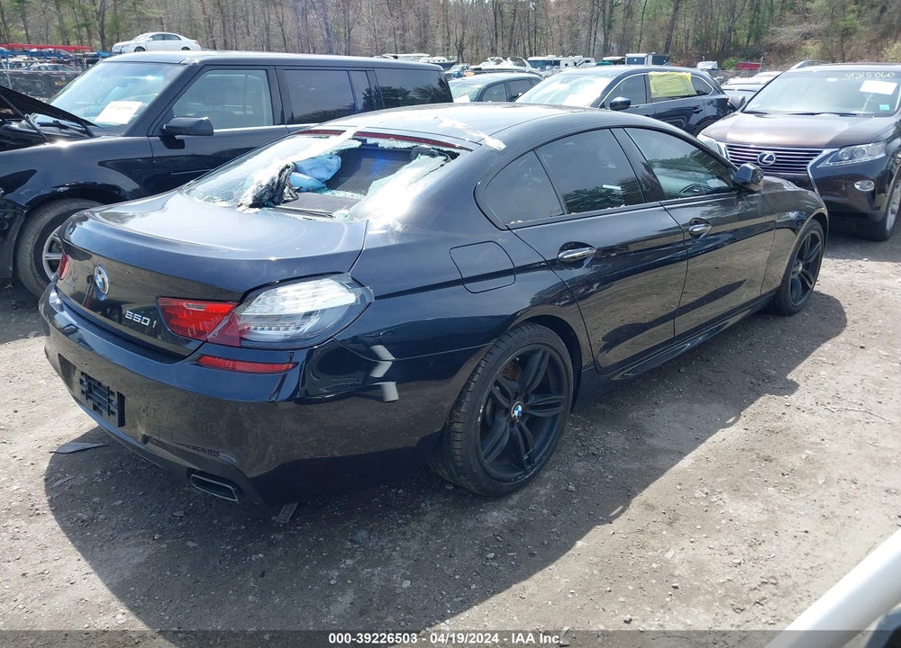 2014 BMW 650I GRAN COUPE XDRIVE VIN: WBA6B4C52ED099162