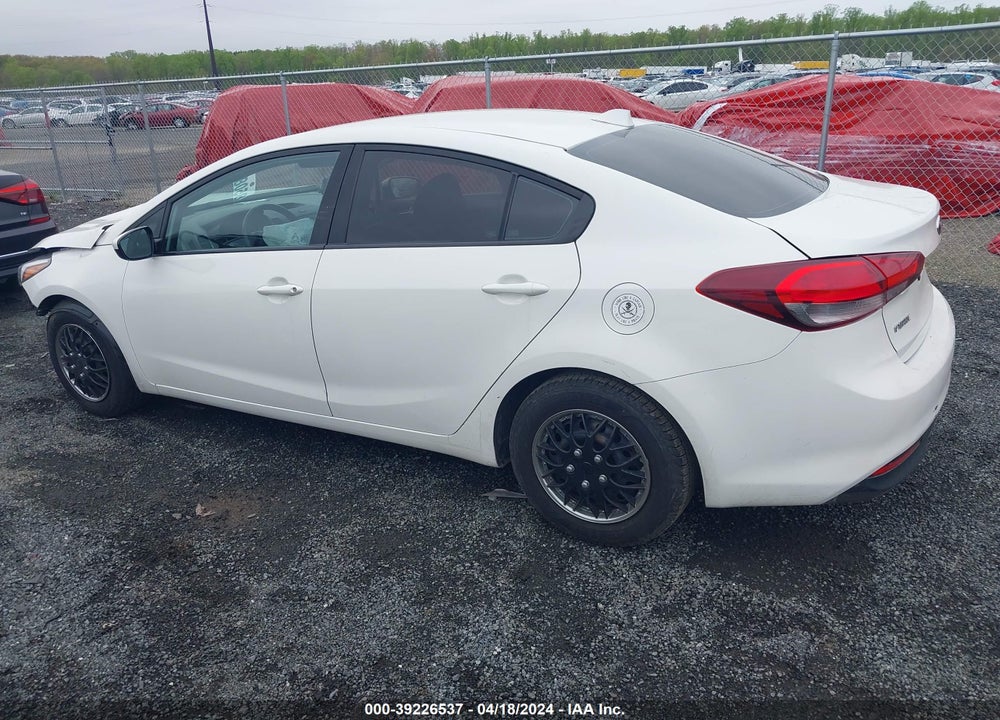 2017 KIA FORTE LX VIN: 3KPFK4A76HE135753