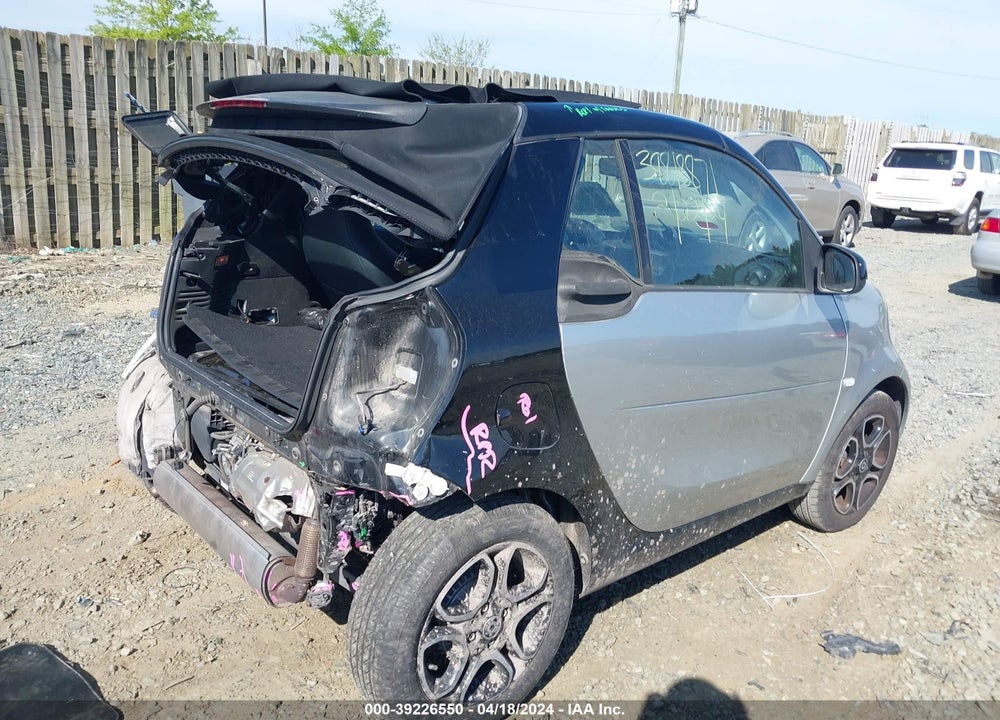 2017 SMART FORTWO PASSION/PRIME/PROXY VIN: WMEFK5DA6HK168943