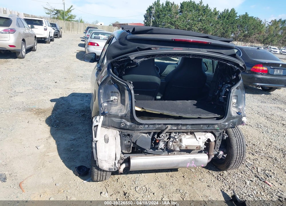 2017 SMART FORTWO PASSION/PRIME/PROXY VIN: WMEFK5DA6HK168943