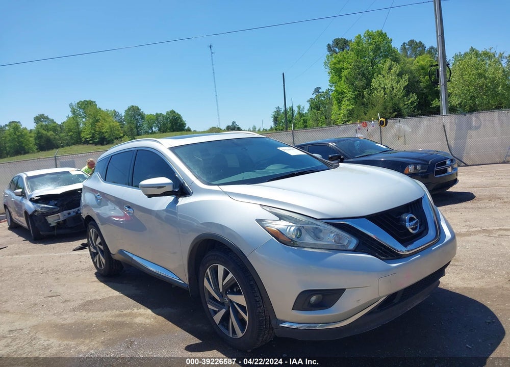 2017 NISSAN MURANO VIN: 5N1AZ2MG4HN186245