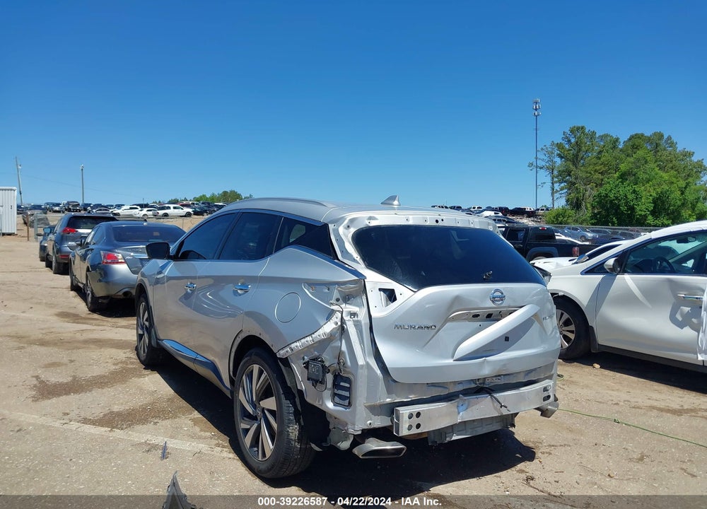 2017 NISSAN MURANO VIN: 5N1AZ2MG4HN186245