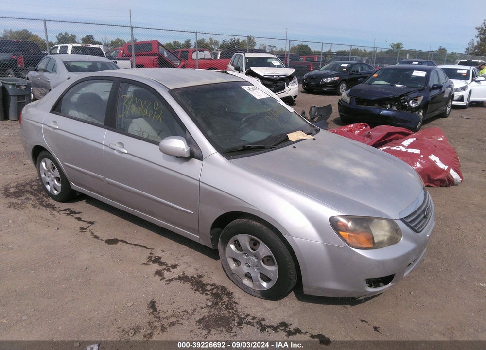 2009 KIA SPECTRA LX VIN: KNAFE221595635077