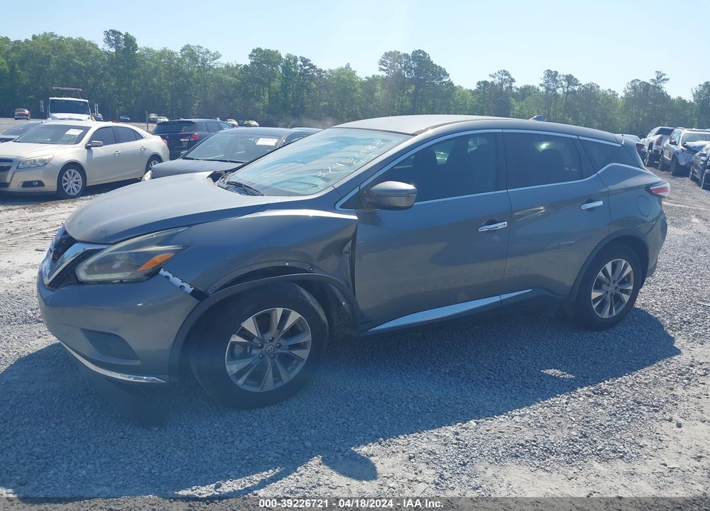 2018 NISSAN MURANO S VIN: 5N1AZ2MGXJN150145