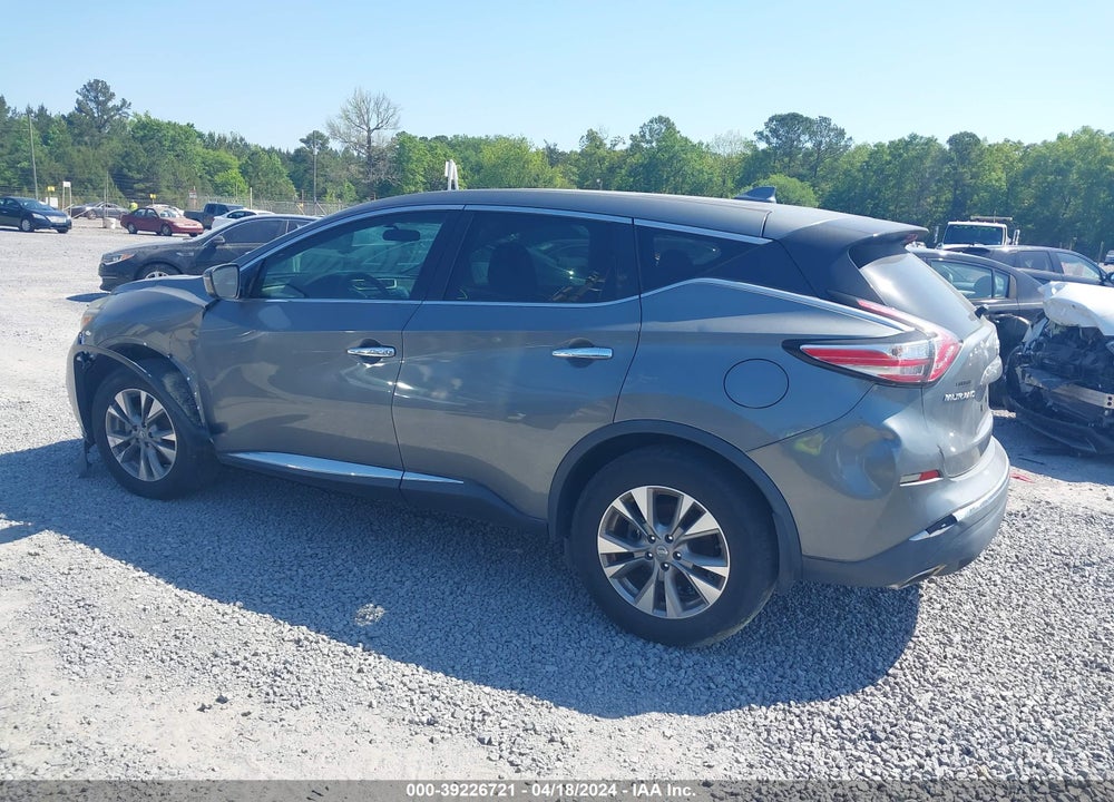 2018 NISSAN MURANO S VIN: 5N1AZ2MGXJN150145