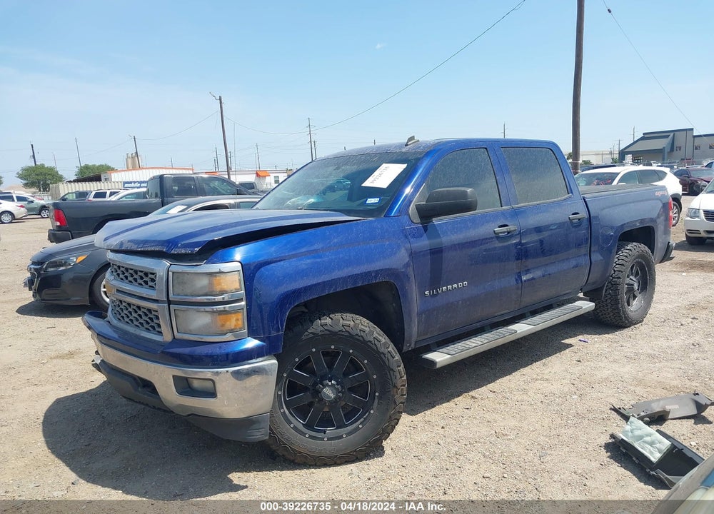 2014 CHEVROLET SILVERADO 1500 1LT VIN: 3GCUKREC7EG392609
