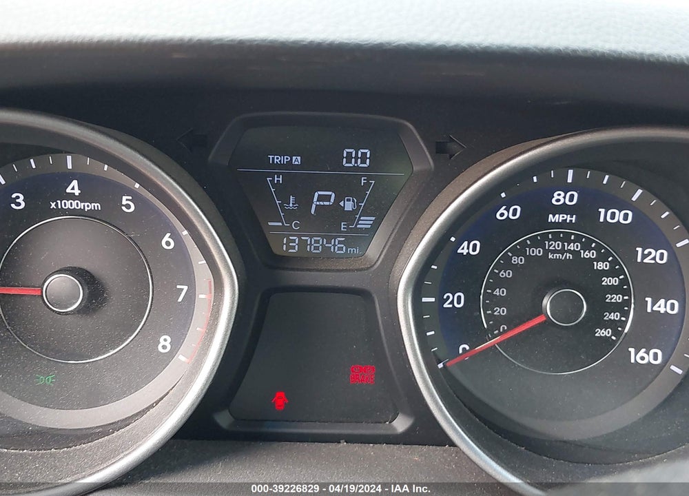 2015 HYUNDAI ELANTRA SE VIN: 5NPDH4AE4FH588167