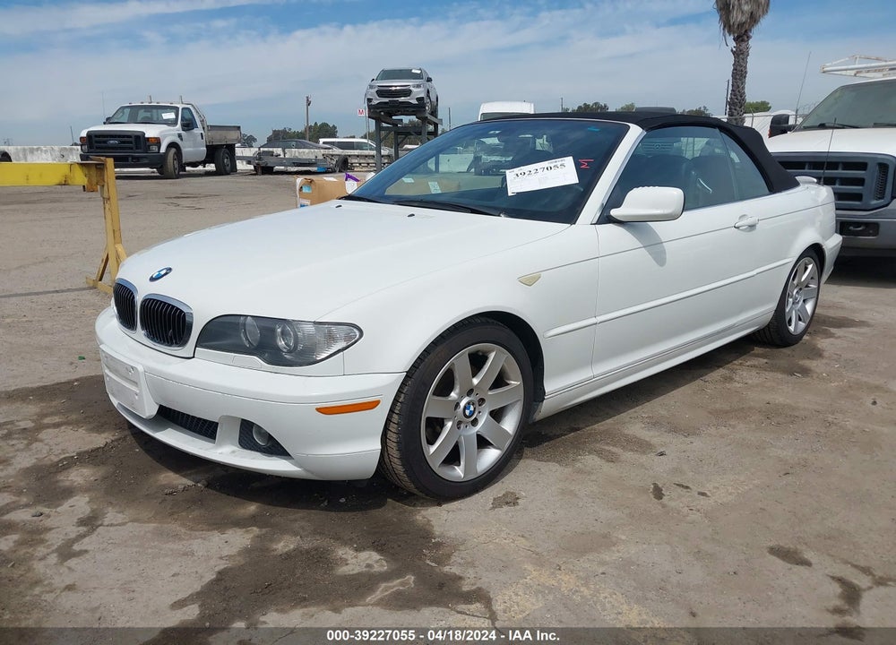 2004 BMW 325CI VIN: WBABW33494PG98323