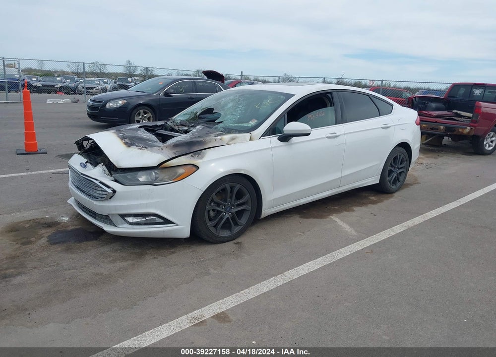 2018 FORD FUSION SE VIN: 3FA6P0H90JR119683