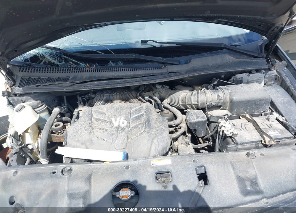 2012 KIA SEDONA LX VIN: KNDMG4C74C6493647