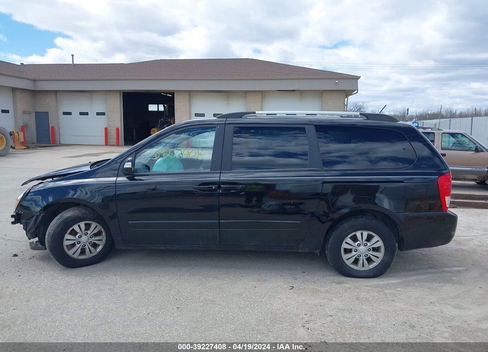 2012 KIA SEDONA LX VIN: KNDMG4C74C6493647