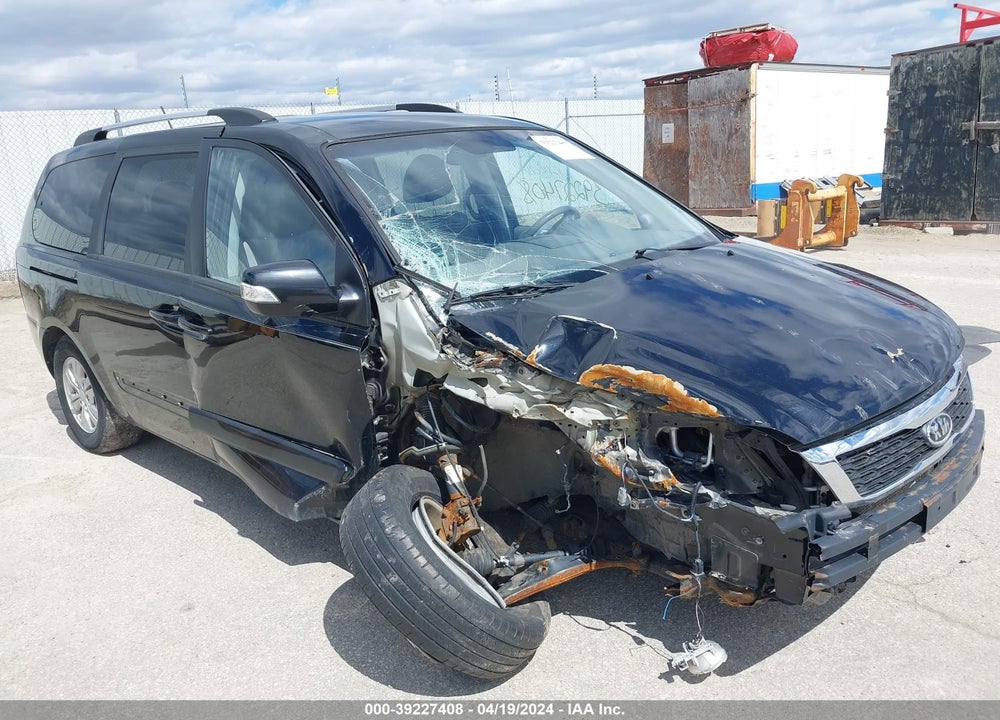 2012 KIA SEDONA LX VIN: KNDMG4C74C6493647