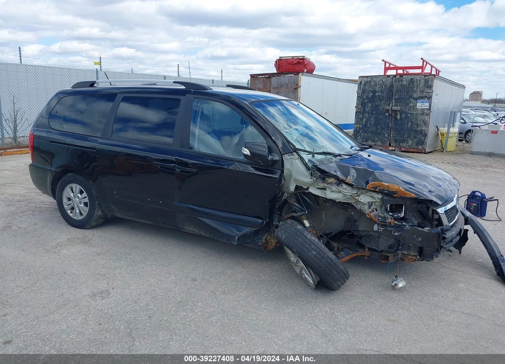 2012 KIA SEDONA LX VIN: KNDMG4C74C6493647