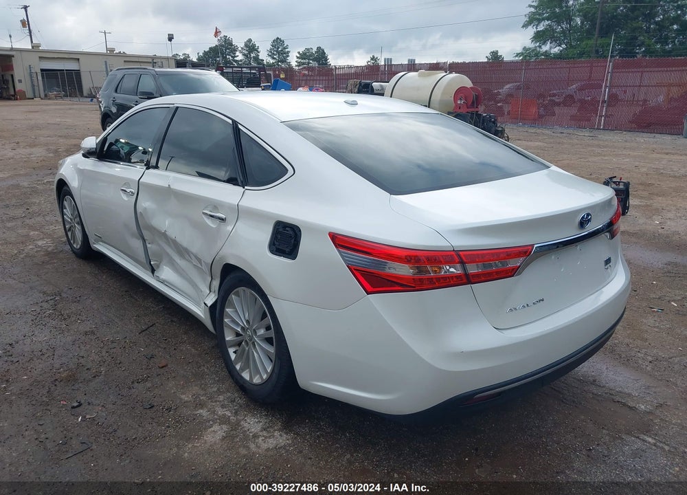 2015 TOYOTA AVALON HYBRID XLE TOURING VIN: 4T1BD1EBXFU044615