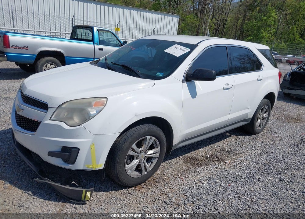 2012 CHEVROLET EQUINOX LS VIN: 2GNFLCEK2C6126053