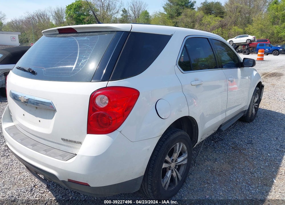 2012 CHEVROLET EQUINOX LS VIN: 2GNFLCEK2C6126053