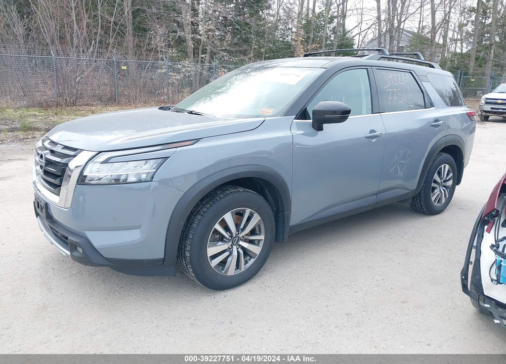 2022 NISSAN PATHFINDER SL 4WD VIN: 5N1DR3CC5NC201067