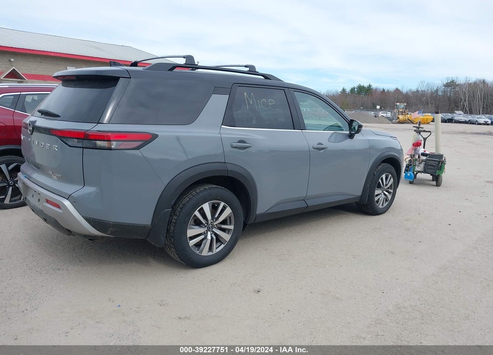 2022 NISSAN PATHFINDER SL 4WD VIN: 5N1DR3CC5NC201067