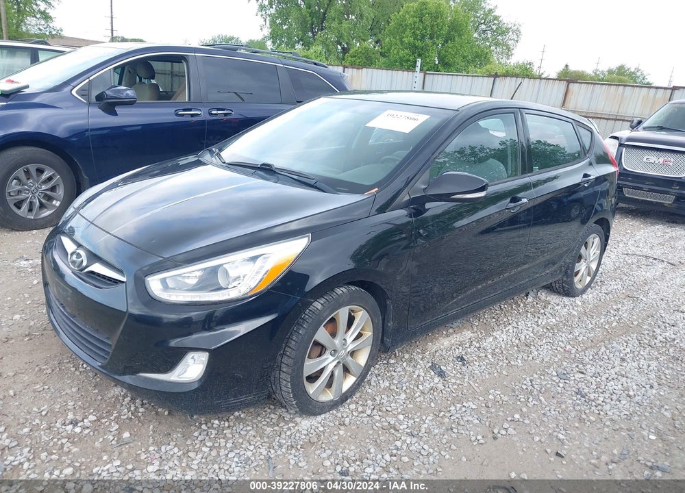 2014 HYUNDAI ACCENT SE VIN: KMHCU5AE1EU146346