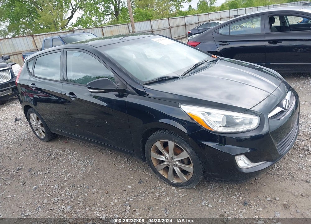 2014 HYUNDAI ACCENT SE VIN: KMHCU5AE1EU146346