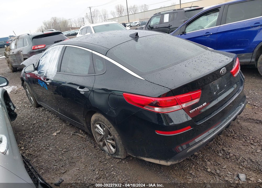 2019 KIA OPTIMA LX VIN: 5XXGT4L39KG309518