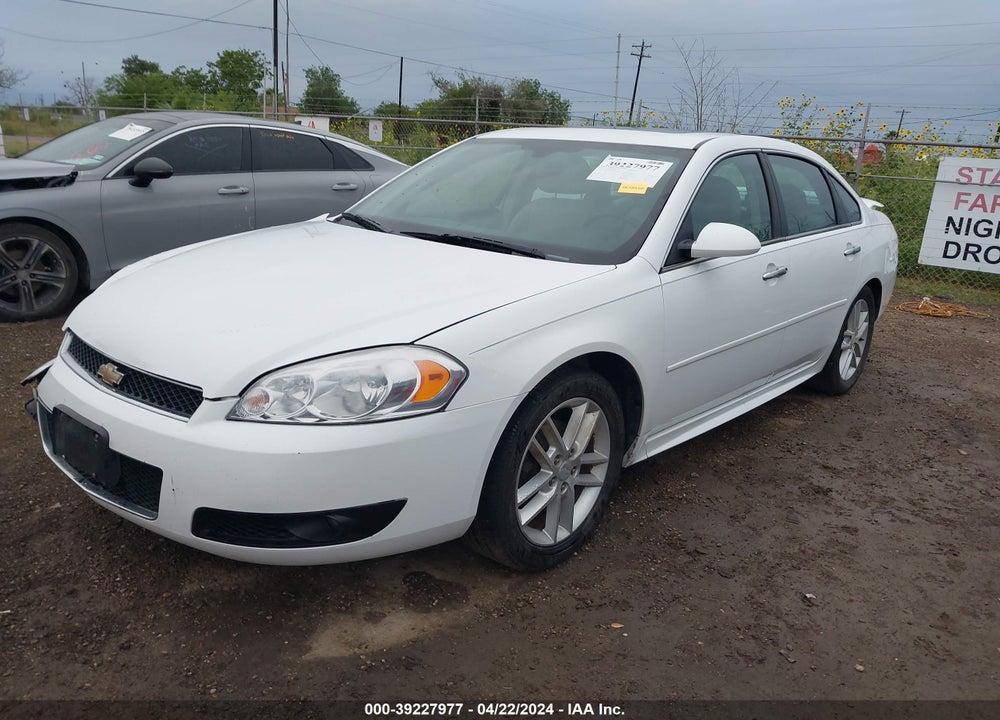 2012 CHEVROLET IMPALA LTZ VIN: 2G1WC5E35C1265385