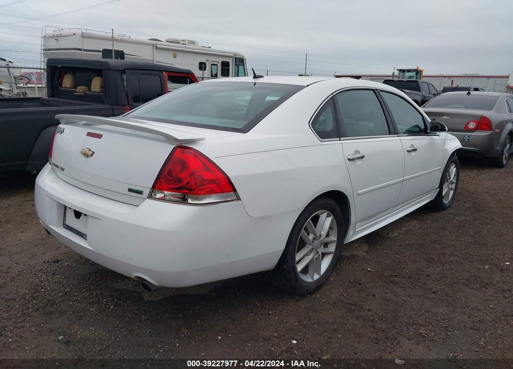 2012 CHEVROLET IMPALA LTZ VIN: 2G1WC5E35C1265385