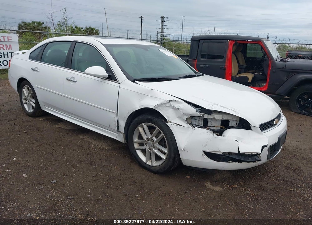 2012 CHEVROLET IMPALA LTZ VIN: 2G1WC5E35C1265385