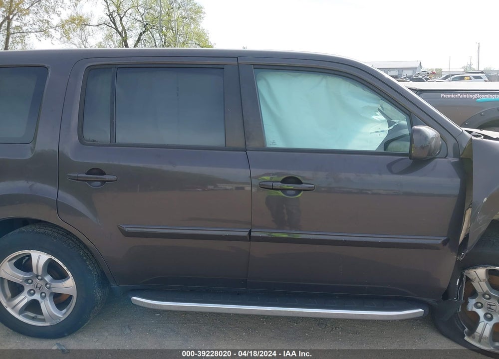 2013 HONDA PILOT EX-L VIN: 5FNYF4H6XDB077886