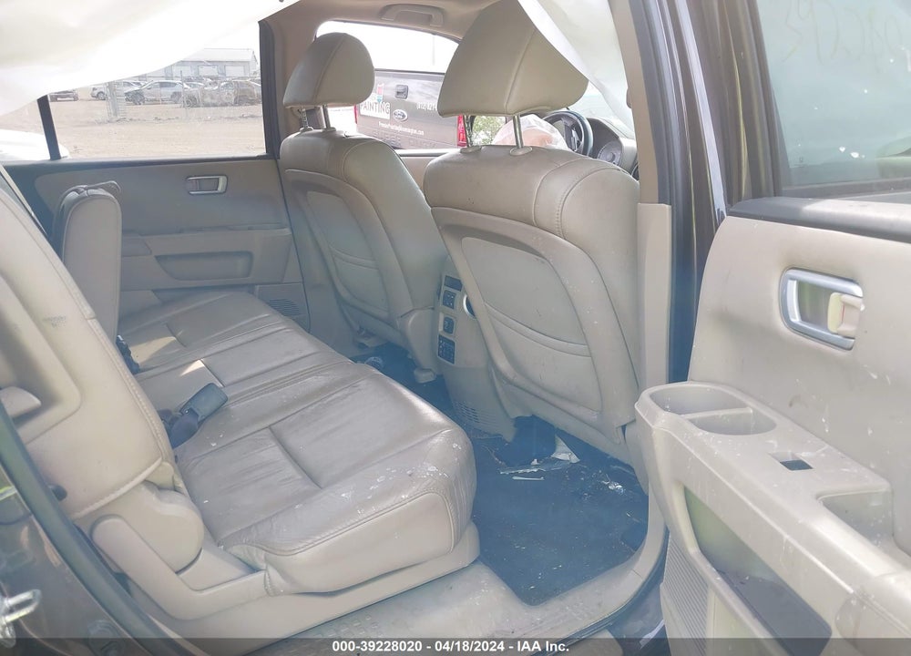 2013 HONDA PILOT EX-L VIN: 5FNYF4H6XDB077886