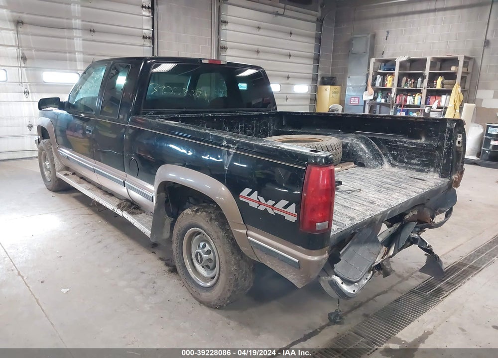 1998 CHEVROLET K2500 FLEETSIDE VIN: 1GCGK29J1WE179385